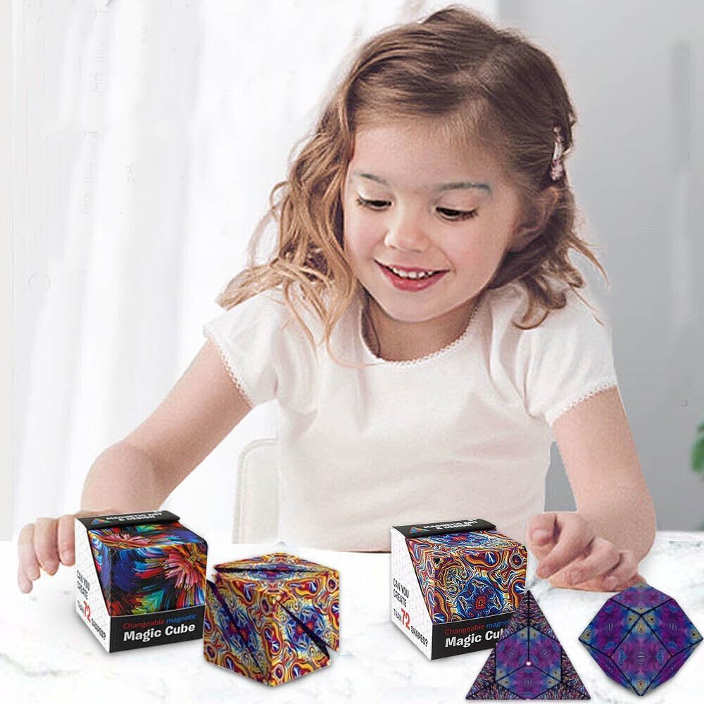 Why the Magnetic Magic Cube Is the Perfect Desk Toy for Stress Relief