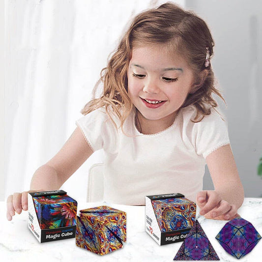 Why the Magnetic Magic Cube Is the Perfect Desk Toy for Stress Relief