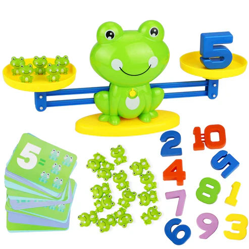 Frog Balance Counting Toy: A Fun and Educational Tool for Early Learning