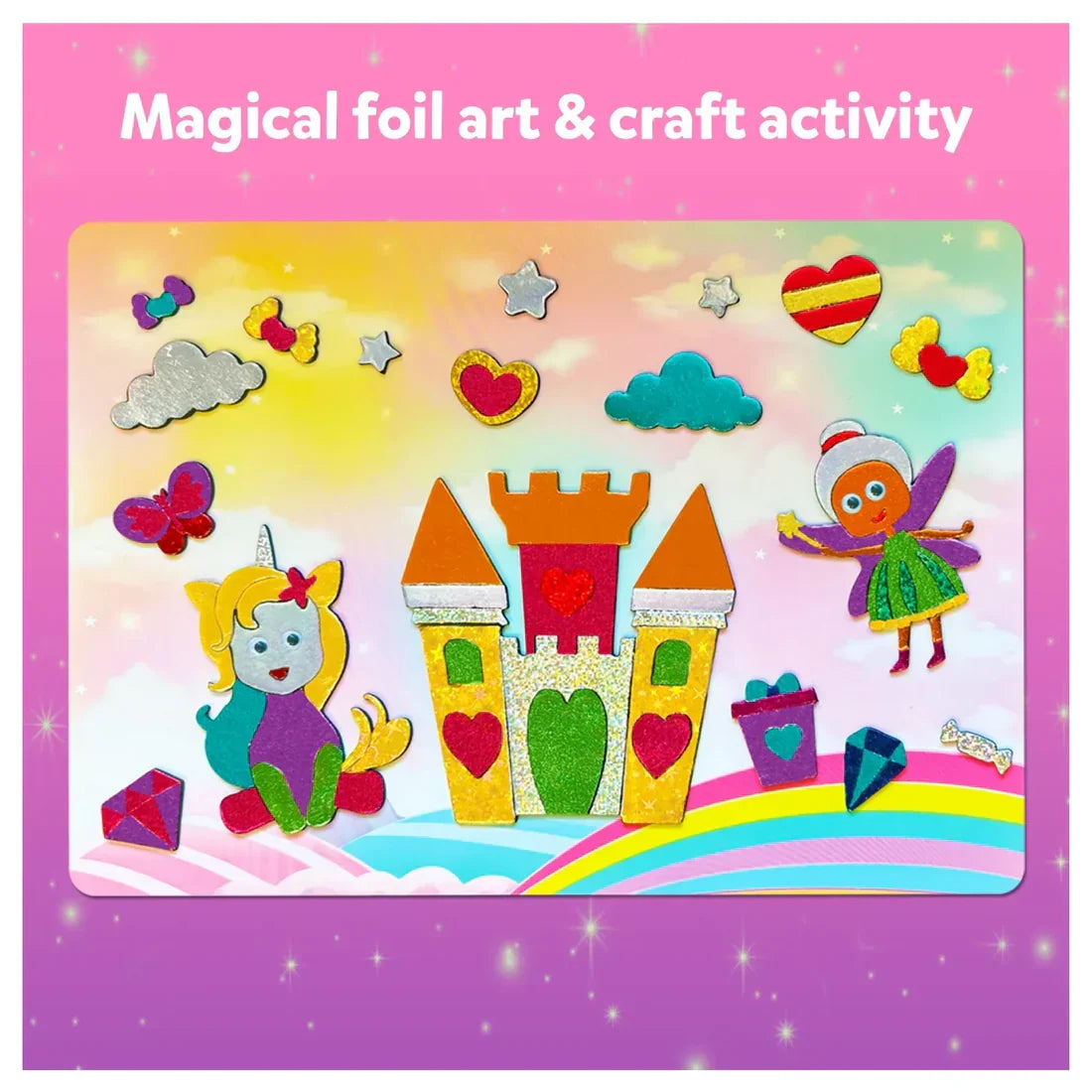Foil Fun: Unicorns & Princesses – A Magical Crafting Experience for Kids