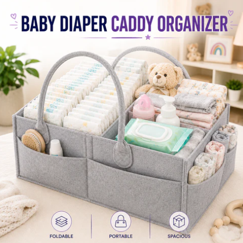 Diaper Caddy Organizer: A Must-Have for Baby Essentials