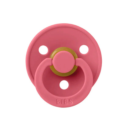 BIBS Colour Latex Round Pacifier, Size 2
