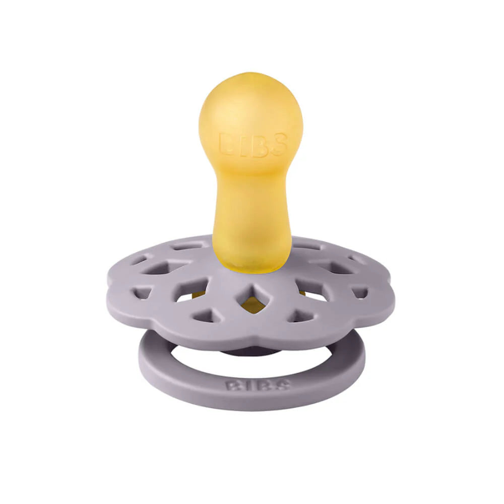 BIBS Boheme Latex Round Pacifier, Size 1 (Pack of 2)