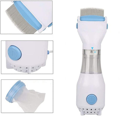 Automatic Head Vacuum Lice Comb