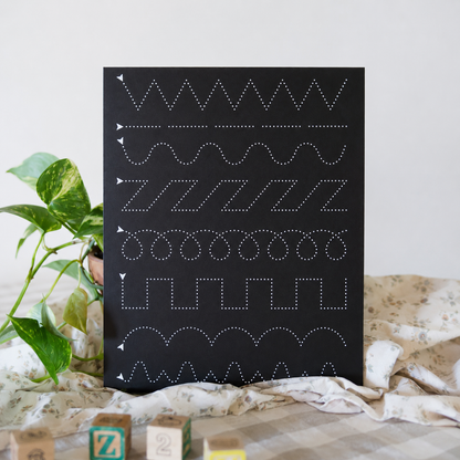 LittleTods™ Pre-Writing Board Book For Kids