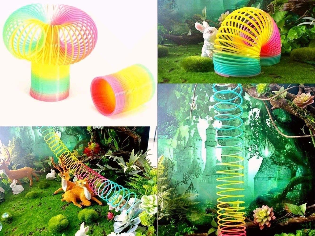 LittleTods™ Rainbow Spring Coil Toy